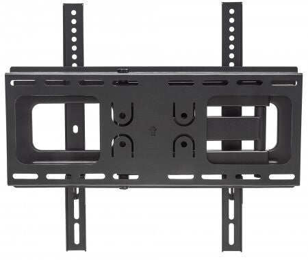 Manhattan Wall Mount for TV & Monitors (Full Motion), For screens 32" to 55", VESA compatibility: all between 200x200mm to 400x400mm - check the dimensions of the four mounting holes on back of screen to ensure it fits, Max 50kg, Black, Bracket, Lifetime