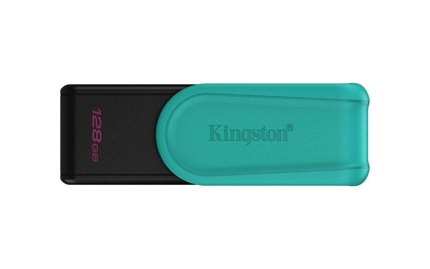 Kingston Technology DataTraveler 128GB Portable USB 3.2 Gen 1 Exodia S (Black/Turquoise)