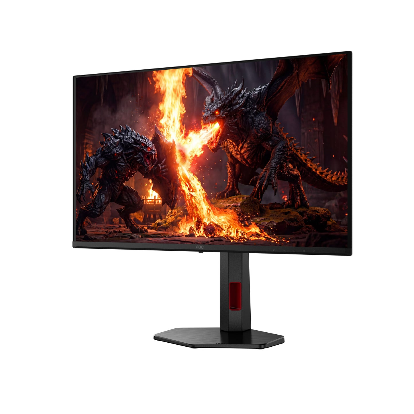 AOC G4 Q27G4SDR computer monitor 67.3 cm (26.5") 2560 x 1440 pixels Quad HD QD-OLED Black, Red