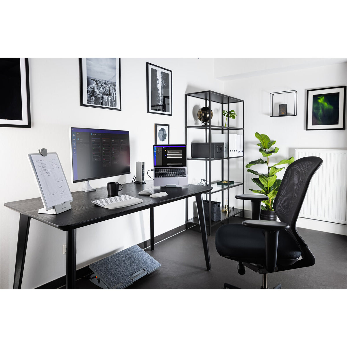 Kensington SmartFit Easy Riser Go Adjustable Ergonomic Laptop Riser and Cooling Stand for Laptops up to 14"