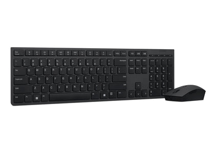 Lenovo 4X31K03931 keyboard Mouse included RF Wireless + Bluetooth US English Black