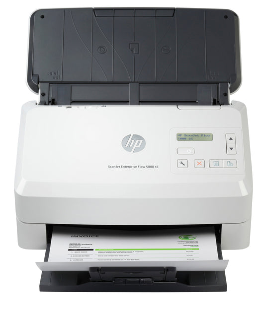 HP ScanJet Enterprise Flow 5000 s5 Sheet-fed scanner 600 x 600 DPI A4 White