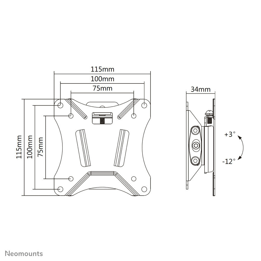 Neomounts tv wall mount