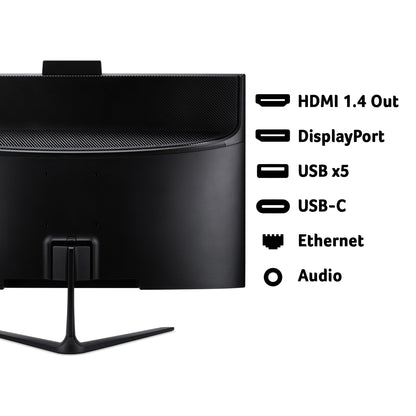 Acer Aspire C24B-GKRK All-in-One Computer