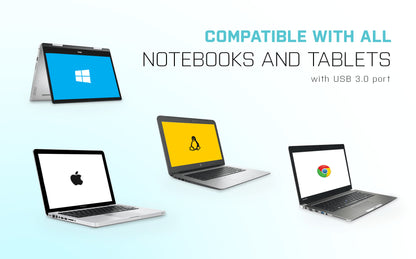 i-tec MySafe USB 3.0 Easy 2.5" External Case – White