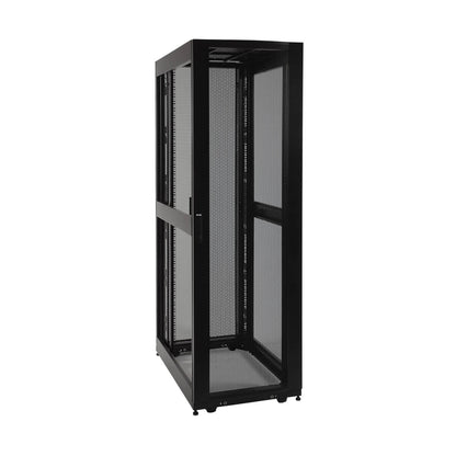 Tripp Lite SR42UB SmartRack 42U Standard-Depth Rack Enclosure Cabinet with Doors and Side Panels