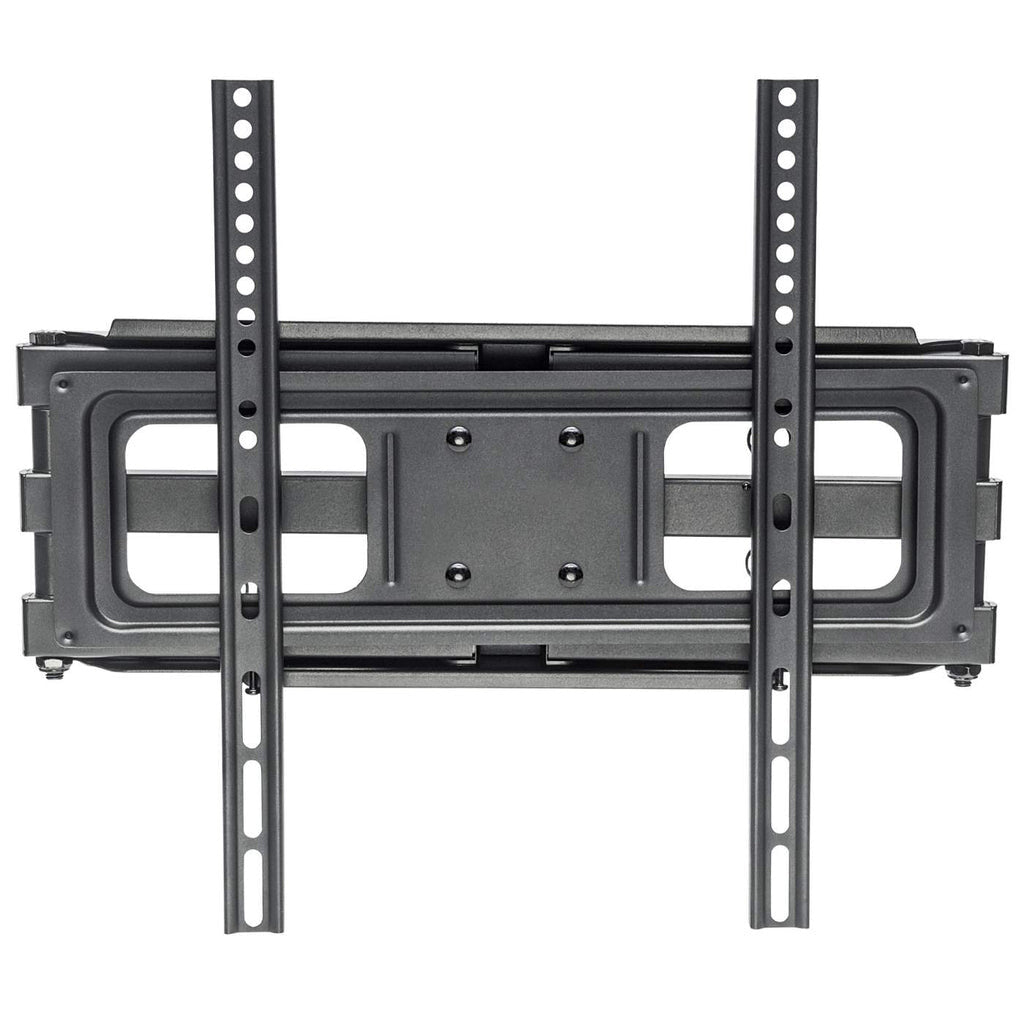 Manhattan TV & Monitor Mount, Wall, Full Motion, 1 screen, Screen Sizes: 32-55", Black, VESA 100x100 to 400x400mm, Max 40kg, LFD, Tilt & Swivel with 3 Pivots, Lifetime Warranty