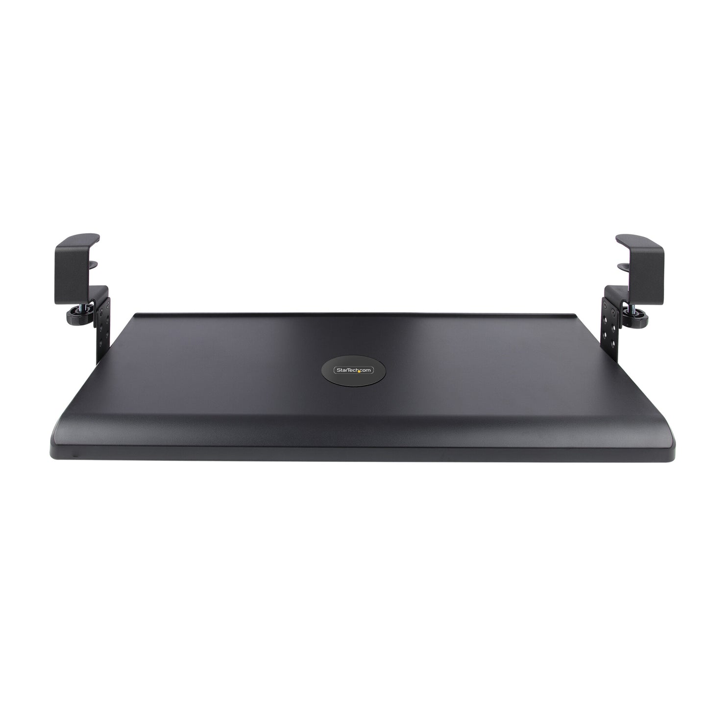 StarTech.com Under-Desk Keyboard Tray, Clamp-on Ergonomic Keyboard Holder, Up to 12kg (26.5lb), Sliding Keyboard and Mouse Drawer with C-Clamps, Height Adjustable Keyboard Tray (3.9/4.7/5.5 in)