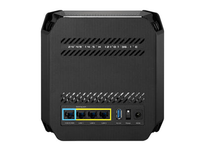 ASUS ROG Rapture GT6 (B-2-PK) Tri-band (2.4 GHz / 5 GHz / 5 GHz) Wi-Fi 6 (802.11ax) Black 4 Internal