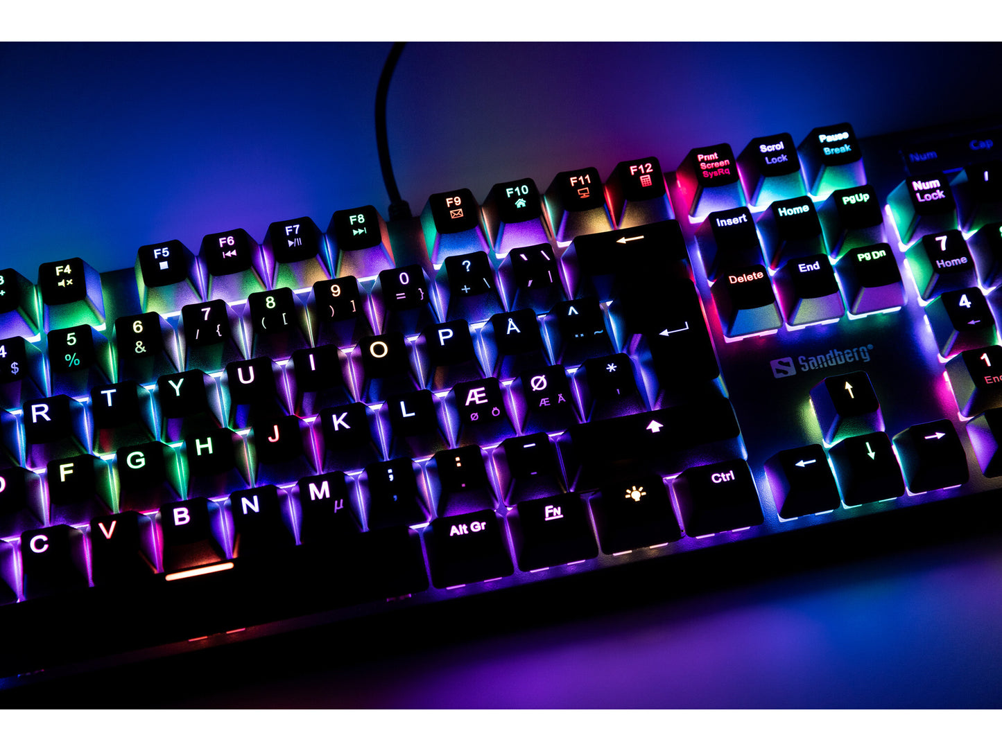 Sandberg Mechanical Gamer Keyboard NORDIC