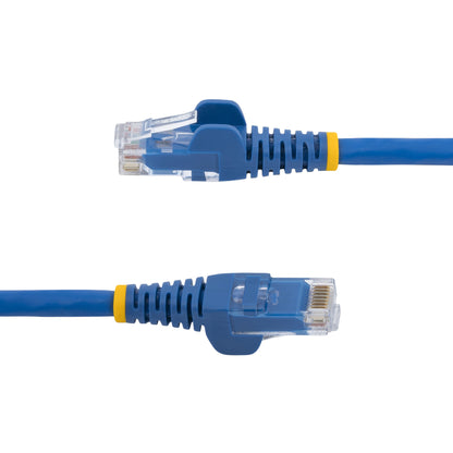 StarTech.com 5m CAT6 Ethernet Cable - LSZH (Low Smoke Zero Halogen) - 10 Gigabit 250Mhz 100W PoE RJ45 10GbE UTP Network Patch Cord Snagless with Strain Relief - Blue, CAT 6, ETL Verified, 24AWG