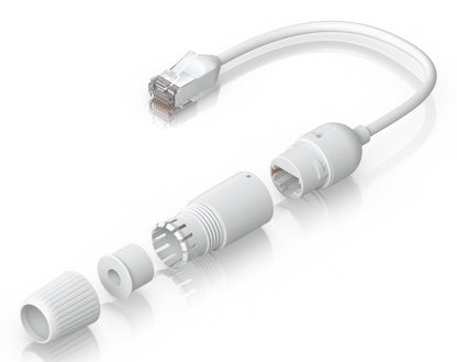 Ubiquiti UACC-Cable-Extender-C6A networking cable White 0.185 m Cat6a F/UTP (FTP)