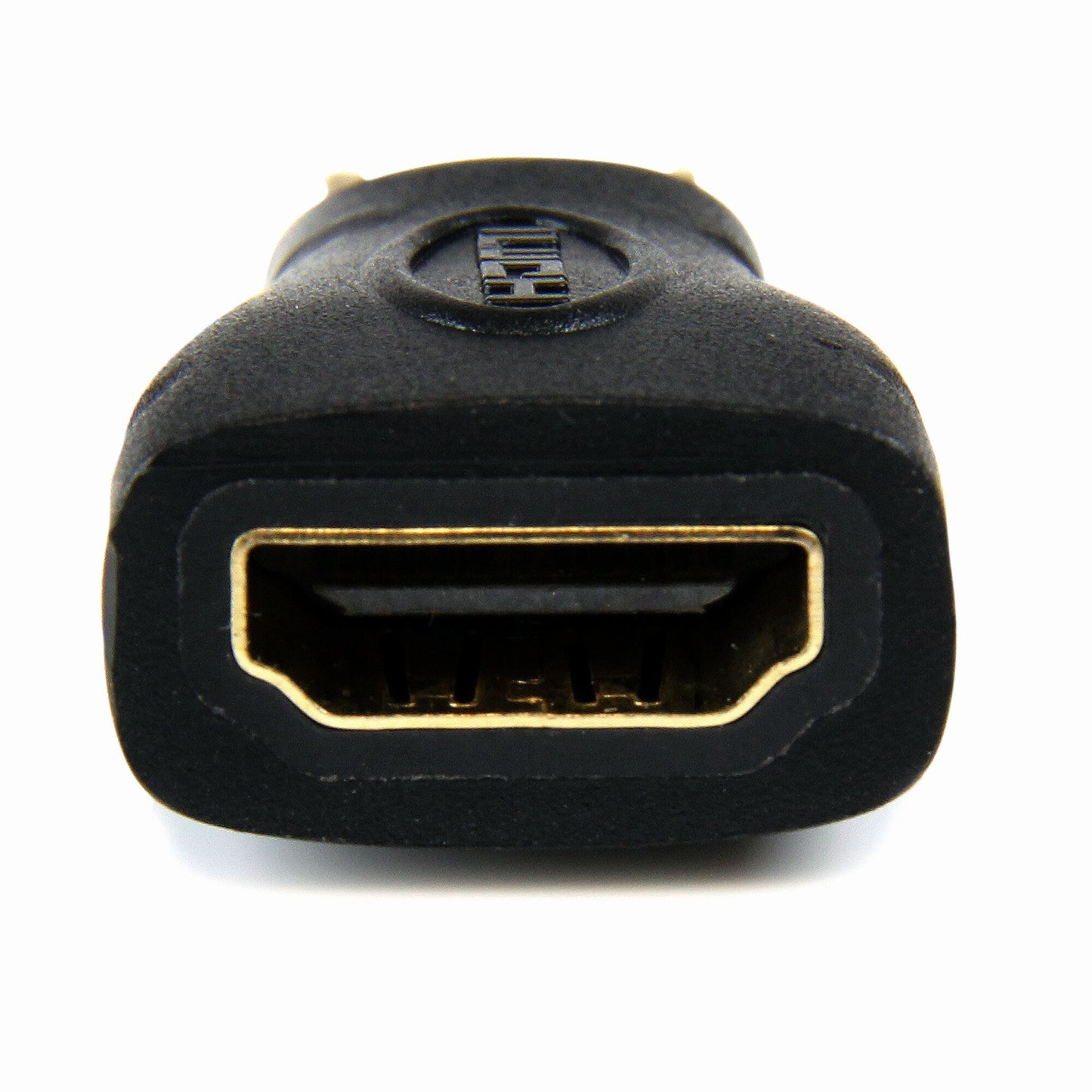 StarTech.com Mini HDMI to HDMI Adapter - 4K High Speed HDMI Adapter - 4K 30Hz Ultra HD High Speed HDMI Adapter - HDMI 1.4 - Gold Plated Connectors - UHD Mini HDMI Adapter 4K - Black