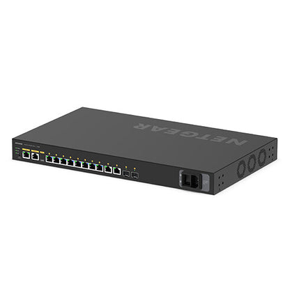 NETGEAR GSM4212UX Managed L2/L3 Gigabit Ethernet (10/100/1000) Power over Ethernet (PoE) 1U Black