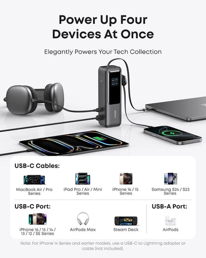 Anker A1695H11 power bank 25000 mAh Black