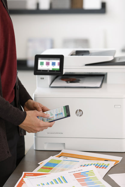 HP Color LaserJet Pro LaserJet Pro M479fnw Wireless Multifunction Color Printer, Copier, Scanner