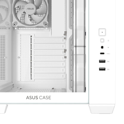 ASUS A32 Plus TG ARGB White Midi Tower