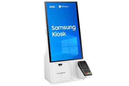 Samsung KM24C-3 Kiosk design 61 cm (24") LED 250 cd/m² Full HD White Touchscreen Built-in processor Windows 10 IoT Enterprise 16/7