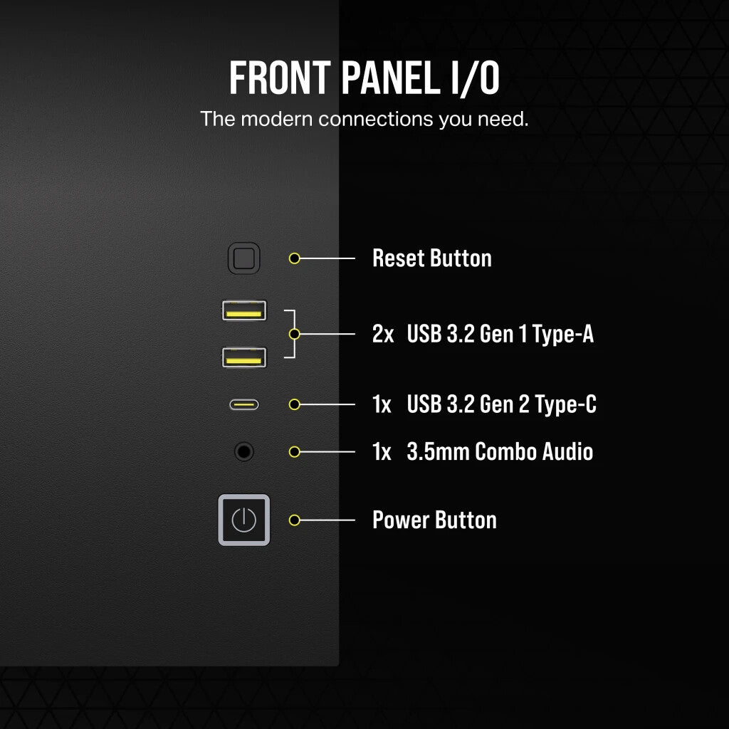 Corsair 2500D AIRFLOW Midi Tower Black