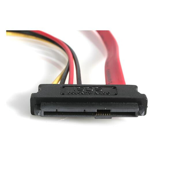 StarTech.com 18in SAS 29 Pin to SATA Cable with LP4 Power