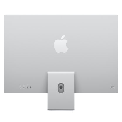 Apple iMac 24-inch with Retina 4.5K display: M4 chip with 10‑core CPU and 10‑core GPU, 24GB, 512GB SSD - Silver