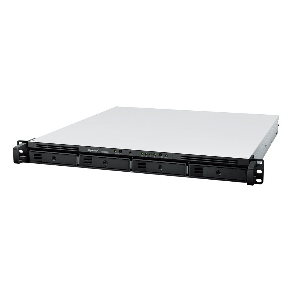Synology RackStation RS822RP+ NAS Rack (1U) Ryzen Embedded V1500B 2 GB DDR4 48 TB HDD DiskStation Manager Grey
