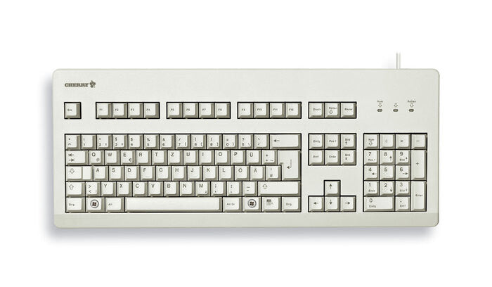 CHERRY G80-3000 keyboard Universal USB QWERTZ German Grey