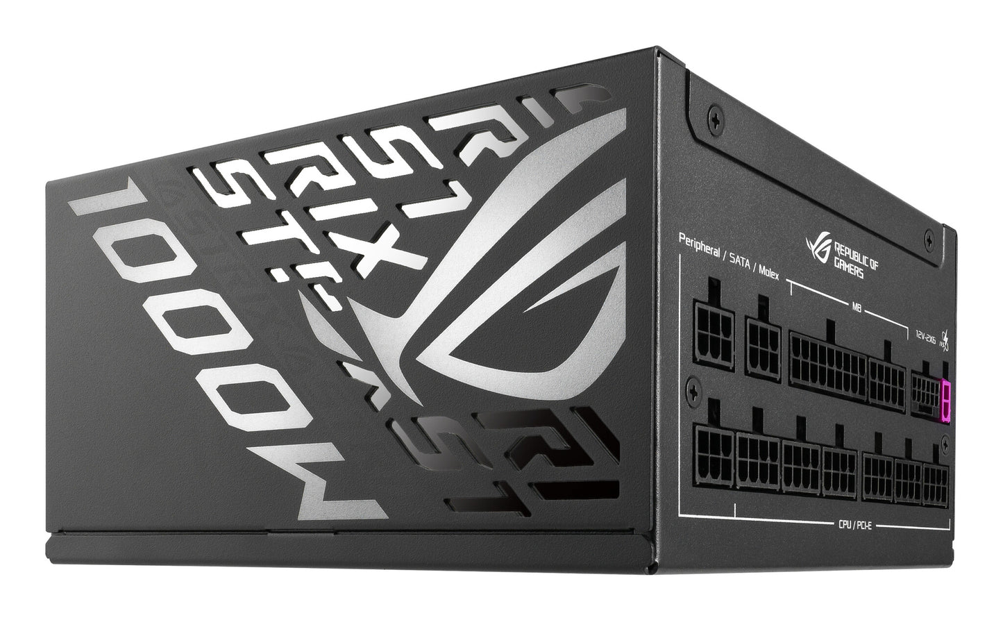 ASUS ROG STRIX-1000P-GAMING power supply unit 1000 W 20+4 pin ATX ATX Black, Silver