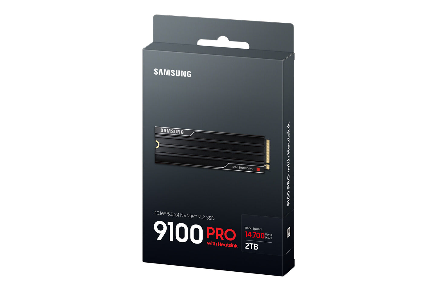 Samsung 9100 PRO Heatsink PCIe® 5.0 NVMe™ M.2 SSD - 2 TB