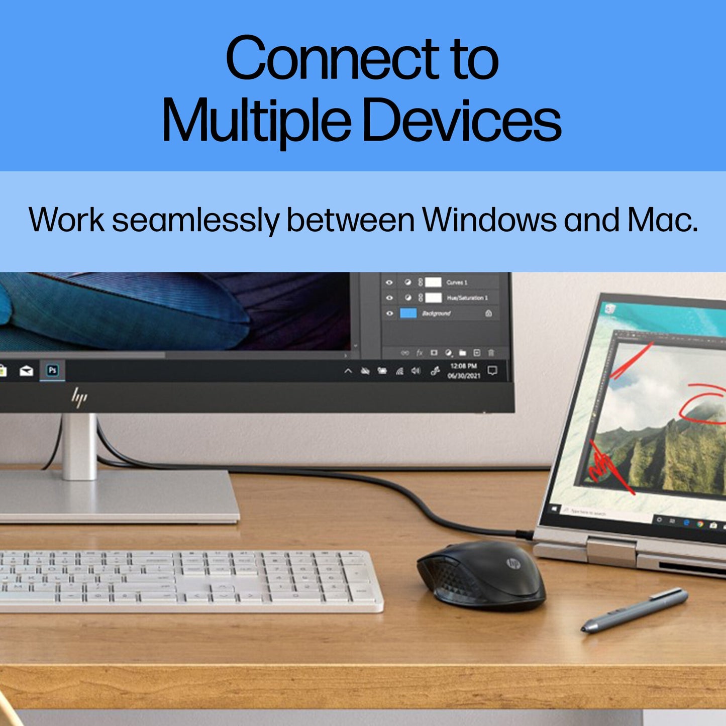HP 430 Multi-Device Wireless Mouse