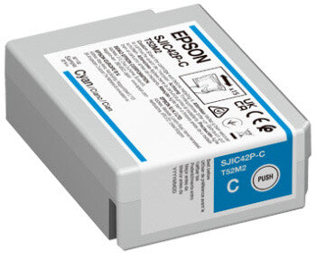 Epson SJIC42P-C Ink cartridge for ColorWorks C4000e (Cyan)