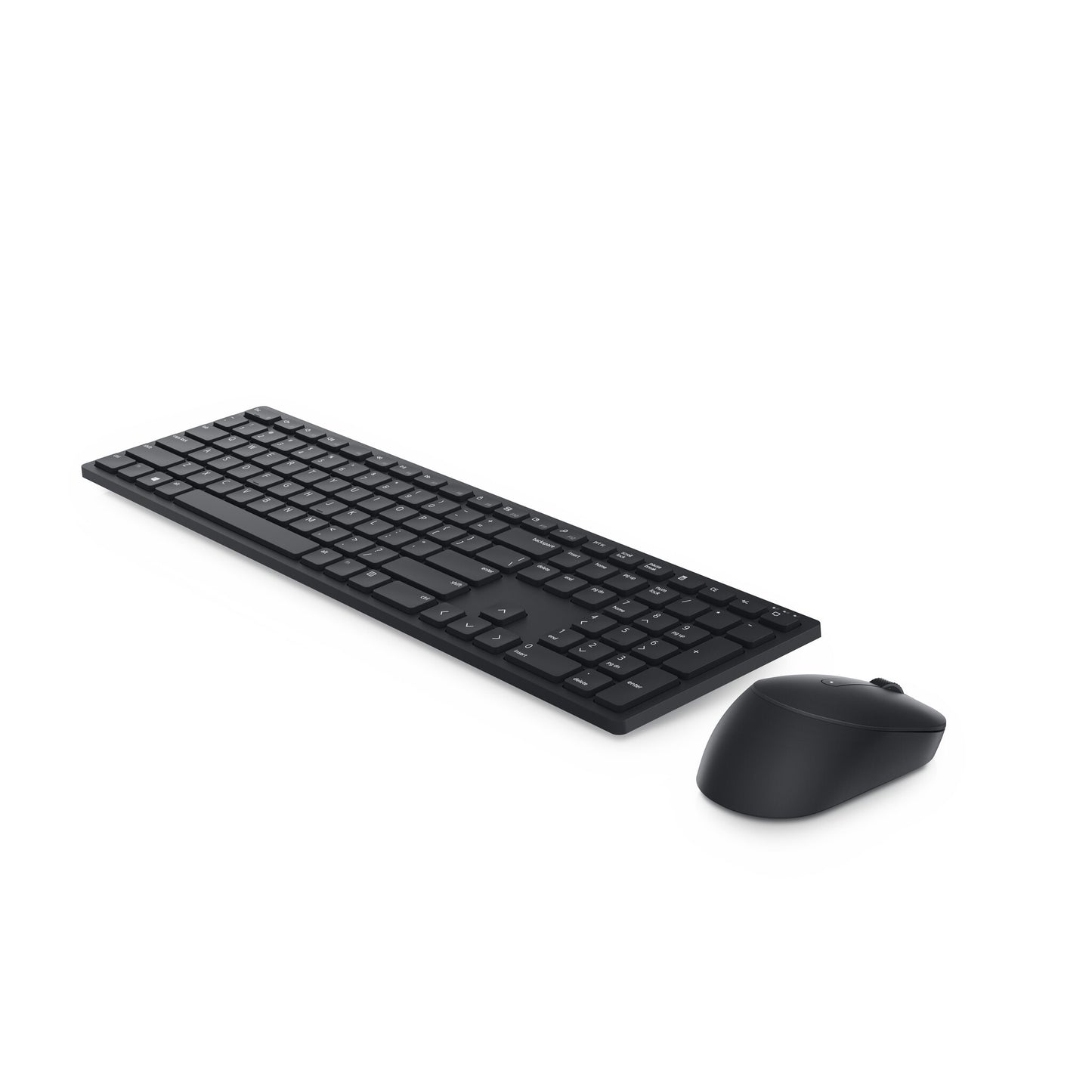 DELL KM5221W keyboard Mouse included Office RF Wireless QWERTZ German Black