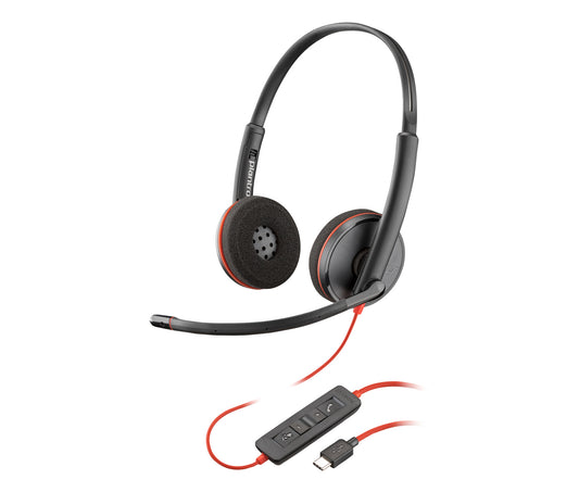 HP Poly Poly Blackwire C3220 Stereo USB-C Headset
