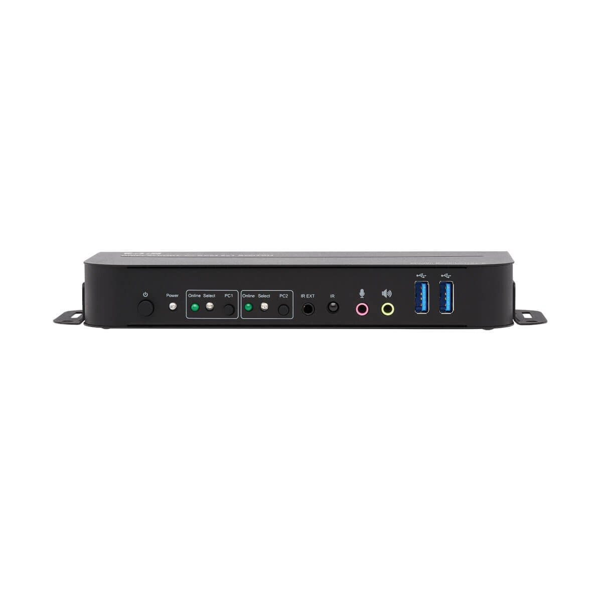 Tripp Lite B005-DPUA2-K 2-Port DisplayPort/USB KVM Switch - 4K 60 Hz, HDR, HDCP 2.2, IR, DP 1.4, USB Sharing, USB 3.0 Cables