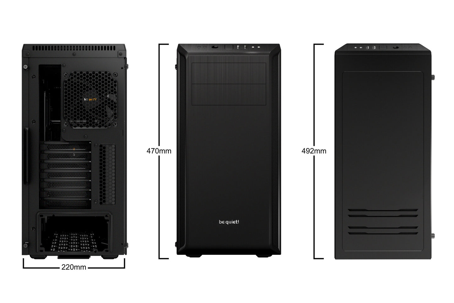 be quiet! Pure Base 600 Window Midi Tower Black