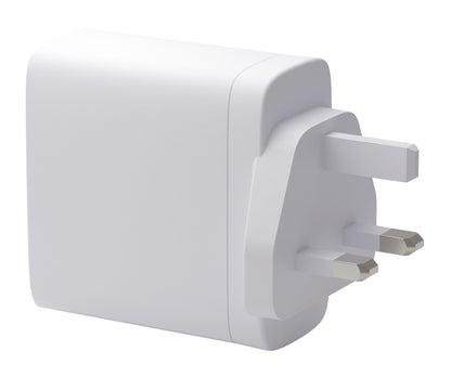 dbramante1928 IT - UK W. Charger - 2xUSB-C 100W + 1xUSB-A - WHT