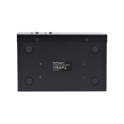 StarTech.com 2-Port Dual-Monitor DisplayPort and HDMI KVM Switch, 4K 60Hz, 1x HDMI & 1x DP Monitor, 2-Port USB 5Gbps Hub, 2x USB HID Ports, TAA Compliant