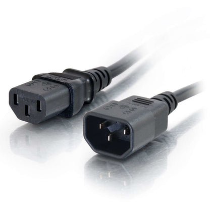 C2G 2m 18 AWG Computer Power Extension Cord (IEC320C13 to IEC320C14)