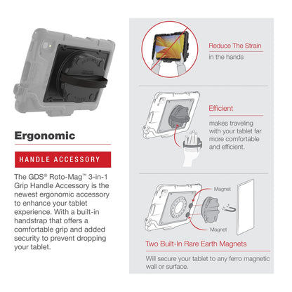 RAM Mounts GDS Roto-Mag Handle Black