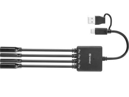 Sandberg USB-C/A to 2A+2C Splitter