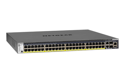 NETGEAR GSM4352PA Managed L2/L3/L4 Gigabit Ethernet (10/100/1000) Power over Ethernet (PoE) 1U Black