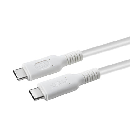 Microconnect USB3.1CC1W USB cable USB 3.2 Gen 2 (3.1 Gen 2) 1 m USB C White