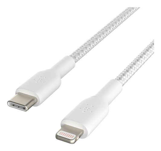 Belkin CAA004BT1MWH lightning cable 1 m White