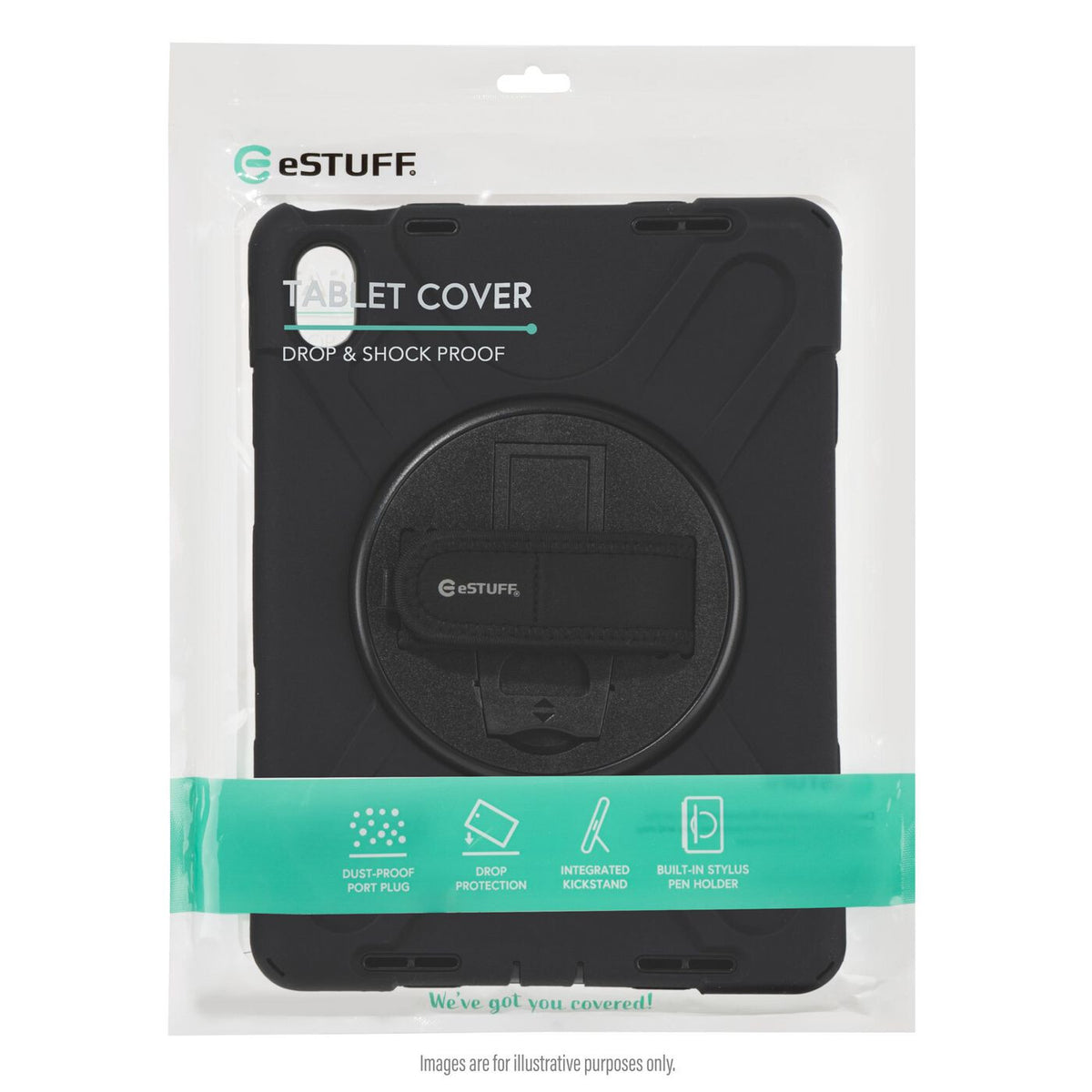 eSTUFF ES683600-BULK tablet case Black