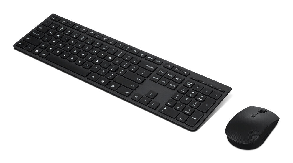 Lenovo 4X31R64325 keyboard Mouse included Office RF Wireless + Bluetooth French Black