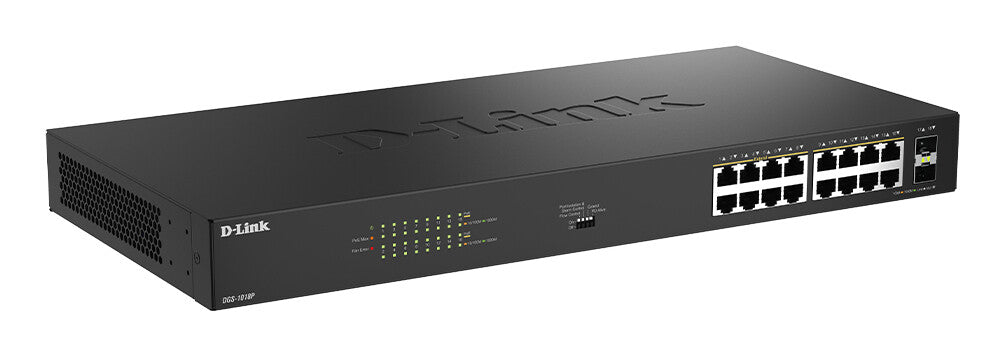D-Link 18-Port Gigabit Unmanaged PoE Switch