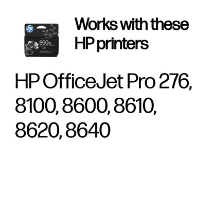 HP 950XL High Yield Black Original Ink Cartridge