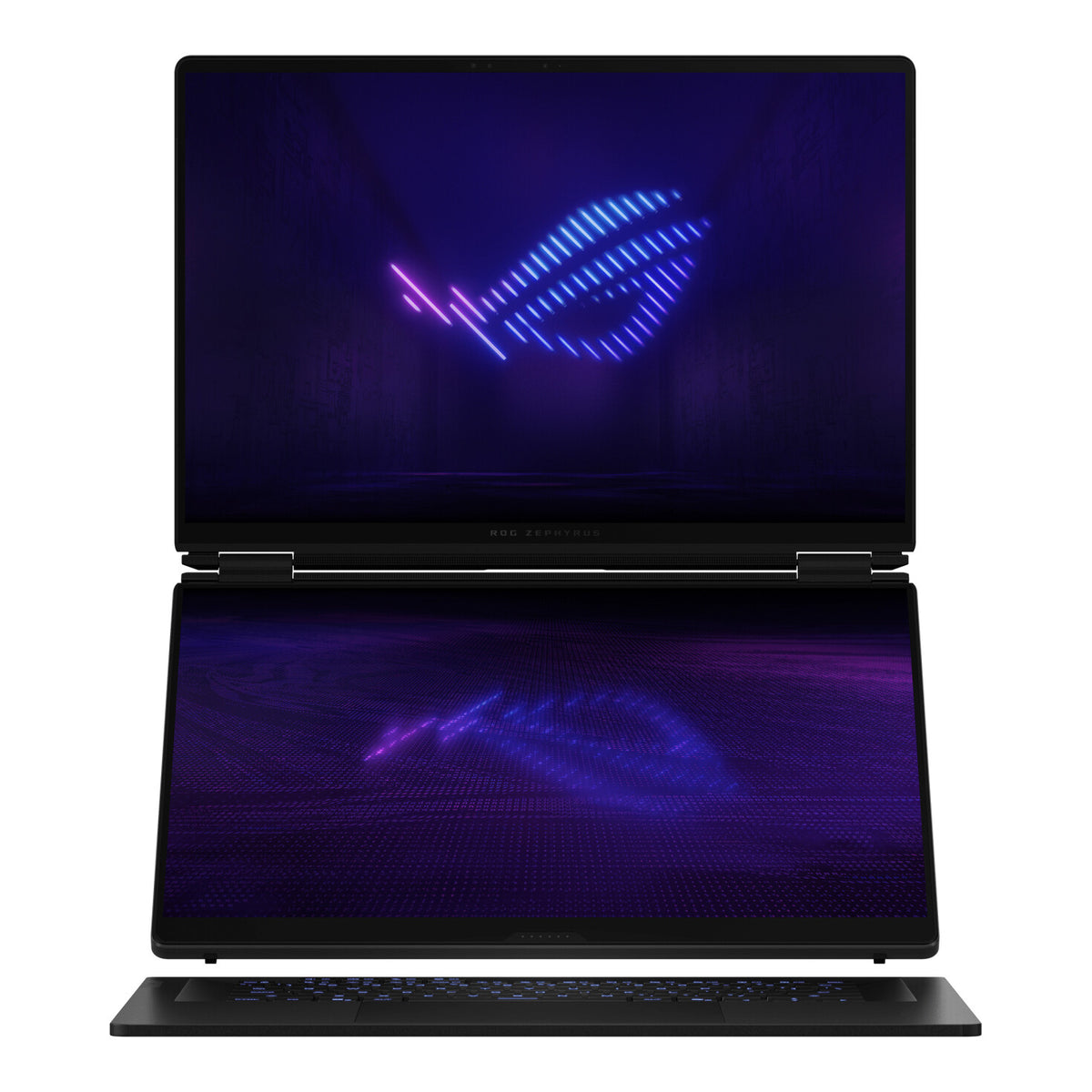ASUS ROG Zephyrus Duo GX651AX-SR004W Intel Core Ultra 9 386H Hybrid (2-in-1) 40.6 cm (16") Touchscreen 3K 64 GB LPDDR5x-SDRAM 2 TB SSD NVIDIA GeForce RTX 5090 Wi-Fi 7 (802.11be) Windows 11 Home Grey