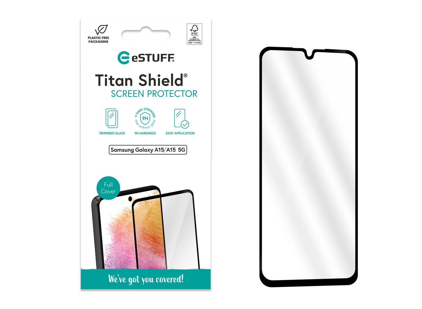 eSTUFF ES504105 mobile phone screen/back protector Samsung 1 pc(s)