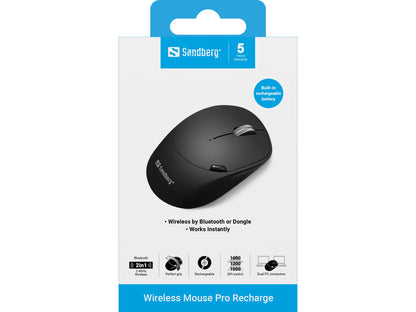 Sandberg Wireless Mouse Pro Recharge